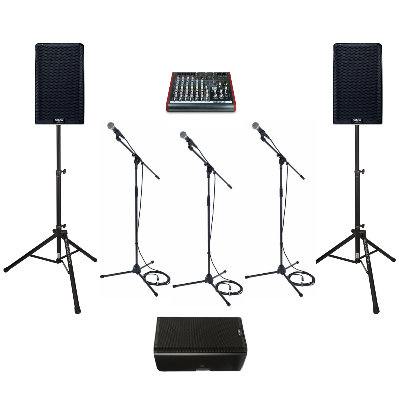 PA System Rental Packages (OLD) — Rock and Roll San Diego